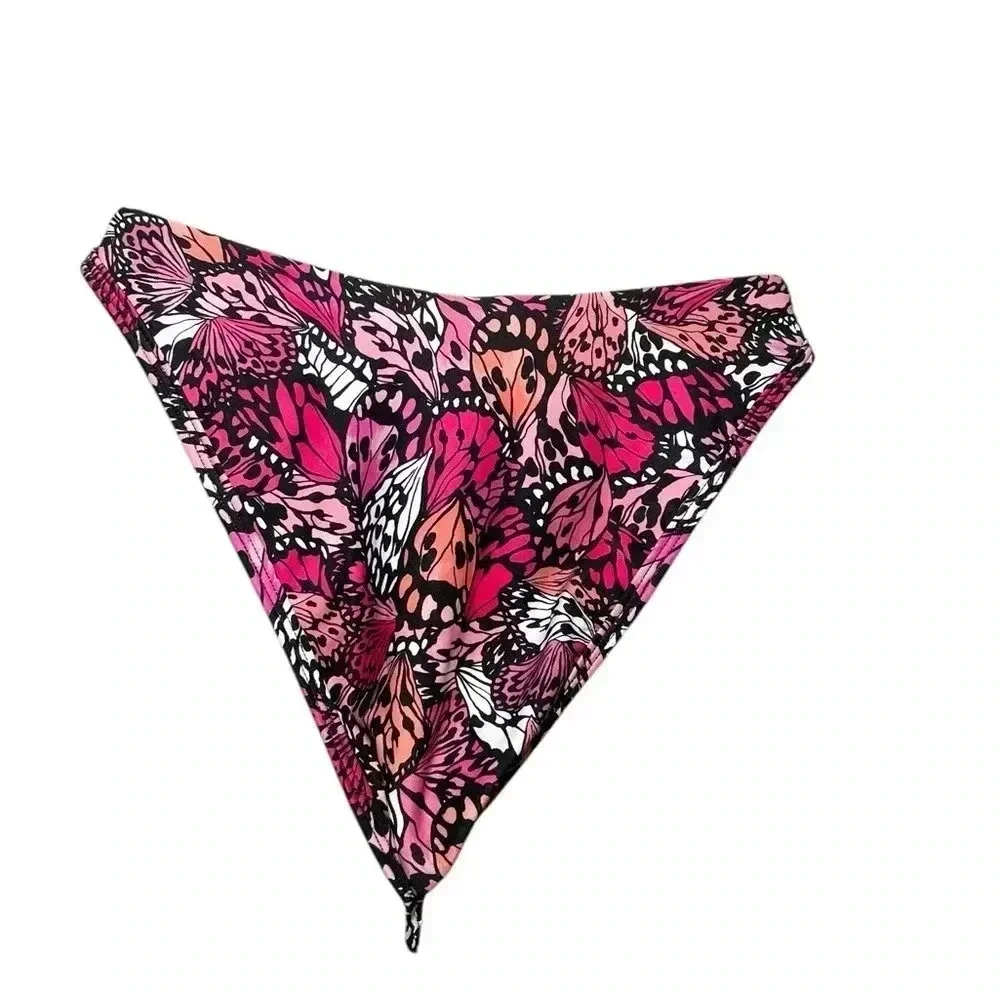 L*Space Bitsy Bikini Bottom Butterfly Bay Print Size XL NWT